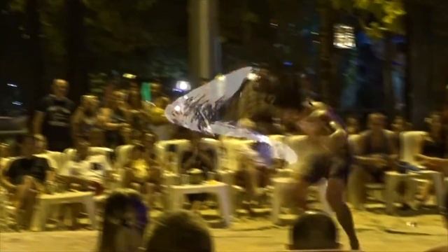 Фаер-шоу на острове Пхи-Пхи