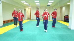 Школа ушу. Отработка позиций ушу. Часть 1