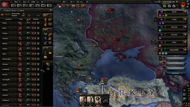Let's play HOI4 Germany - German World Conquest - ep [18] смотреть онлайн