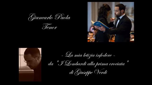 La mia letizia infondere G Verdi I Lombardi alla prima crociata 1843 смотреть онлайн