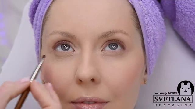 Прозрачный макияж. Натуральный макияж.Урок№139 _ everyday make up _ смотреть онлайн