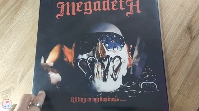 VINILI IN EDICOLA MEGADETH Killing is my business #deagostini смотреть онлайн