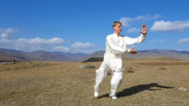 Ян тайцзицюань Юньшоу - как скоординировать руки и ноги смотреть онлайн