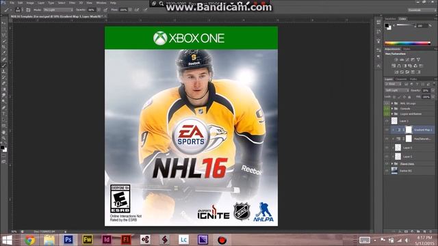 Filip Forsberg NHL 16 Cover speedart смотреть онлайн