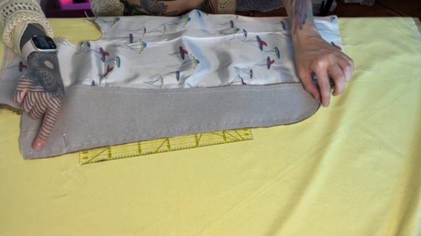 Пиджак на бортовке в стиле бохо. Воскрешение.