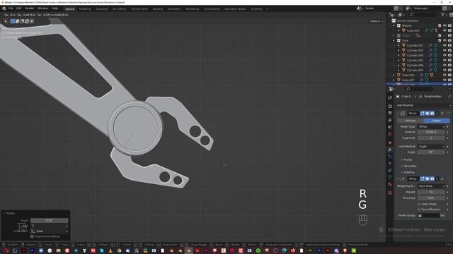 12. Hard Surface Modelling 7. HARD SURFACE MODELING in Blender by Blender Bros смотреть онлайн