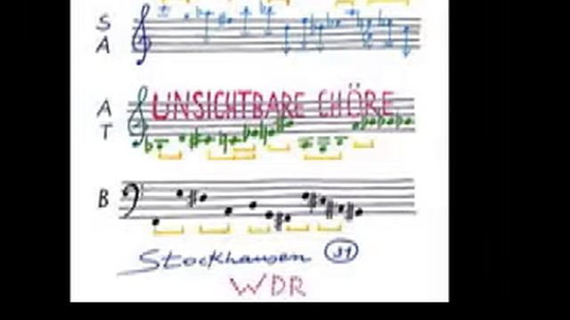Karlheinz Stockhausen — Unsichtbare Chöre (4/6)