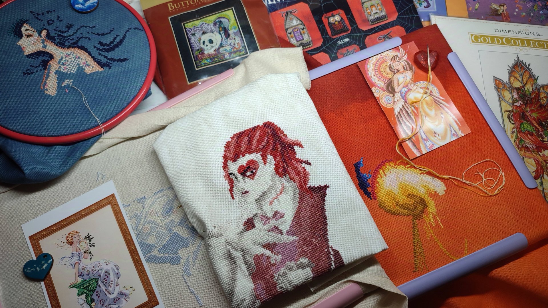 Вышивальные планы на осень #вышивкакрестиком