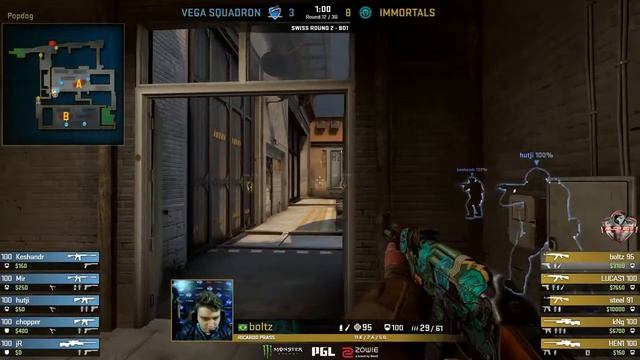 Immortals vs Vega Squadron PGL Major Krakow 2017 смотреть онлайн