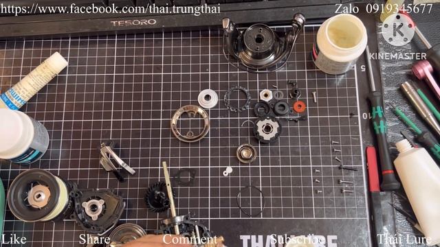 Vệ Sinh Bảo Dưỡng Shimano Complex XR 2500F6HG