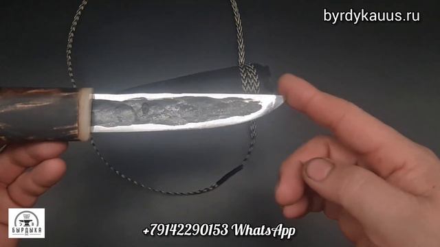 Якутский нож от БЫРДЫКА.  Yakut knife from byrdyk смотреть онлайн