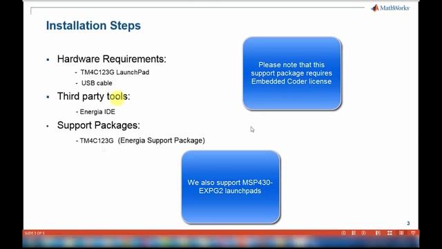 Embedded Coder Target For Energia