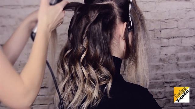 Легкие локоны урок №8 смотреть онлайн