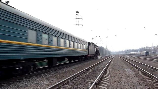 Steam Locomotive Паровоз Л-2331 02.03.14