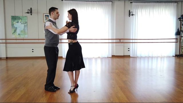Уроки танцев - Аргентинское танго - Легкое танго - Обзор предыдущих уроков смотреть онлайн