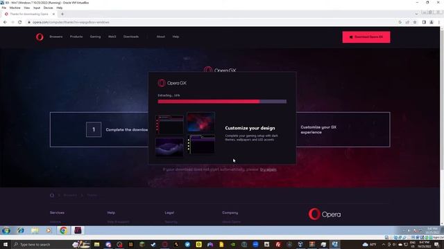 Can You Install Opera GX On A Windows 7 VM? O,o