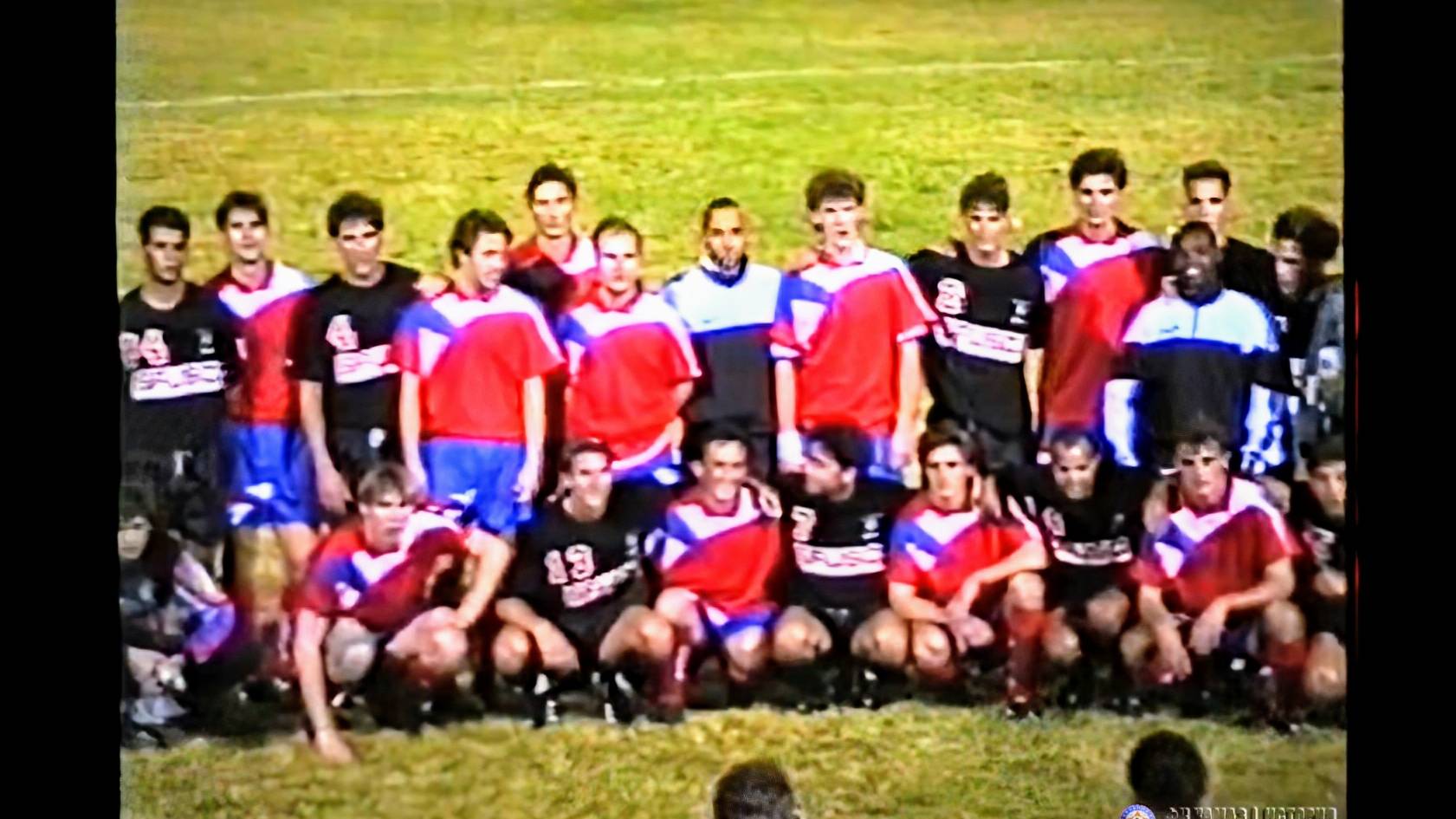 Футбольный клуб «КАМАЗ» в США. Июнь 1994 г. Товарищеский матч с одной из американских команд