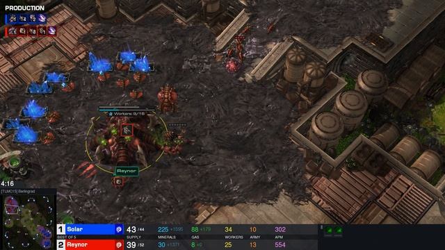 Starcraft 2 - DHLC22 - Main Event - Reynor vs Solar | Game 4 | ไทย | Pingac смотреть онлайн