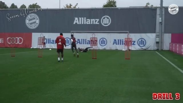 Бавария- 5 упражнений на завершение атаки от Венсана Компани смотреть онлайн