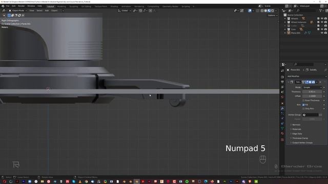 13. Hard Surface Modelling 8. HARD SURFACE MODELING in Blender by Blender Bros смотреть онлайн