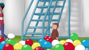 Curious George - 281 - A Bunch of Balooney (Learn English Language with subtitles)