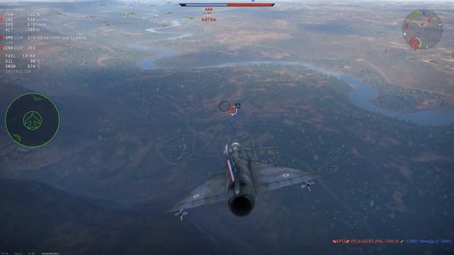 Mirage-5F In War Thunder : A Basic Review смотреть онлайн