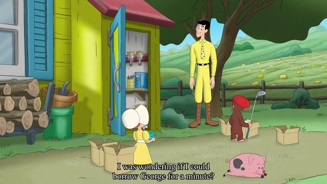 Curious George - 374 - Peddlers (Learn English Language with subtitles) смотреть онлайн