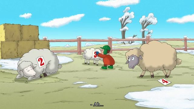 Curious George - 233 - George And The Sleepy Sheep (Learn English Language With Subtitles)
