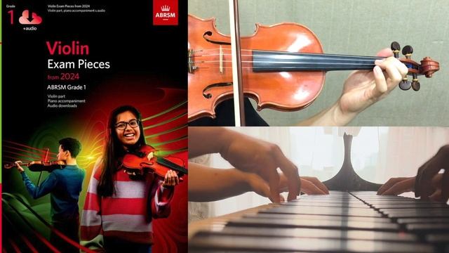 [Tutti] ABRSM Violin Exam Pieces from 2024 - Grade 1 A:1 [♩= 58] смотреть онлайн