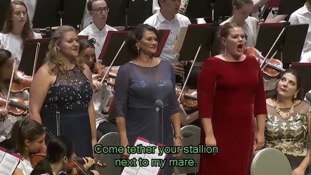 Wagner's 'Die Walküre' Act III Ride of the Valkyries Tanglewood Music Festival смотреть онлайн