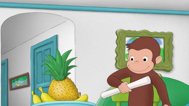 Curious George - 296 - Window Dressing (Learn English Language with subtitles) смотреть онлайн