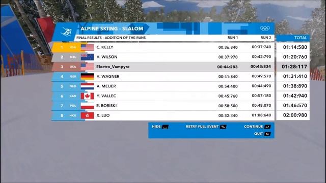 Steep Olympics Slalom смотреть онлайн