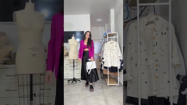 Новый стиль! Как Вам_ Идет_ Моделирование жакета показали в группе «Изюм» мк по топу тоже. смотреть онлайн