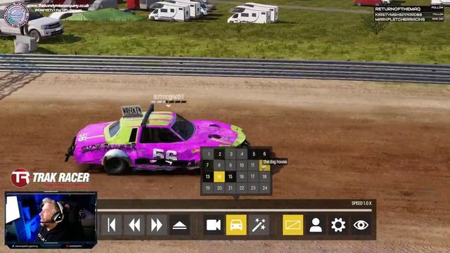 Wreckfest wrecking fun with friends - taken from my live stream on Twitch смотреть онлайн