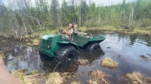 Каракат. Первые испытания в болоте