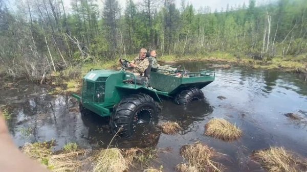 Каракат. Первые испытания в болоте