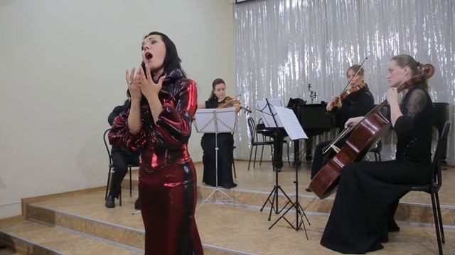 Анна Глушко Ария Альмиры из оперы "Ринальдо" смотреть онлайн