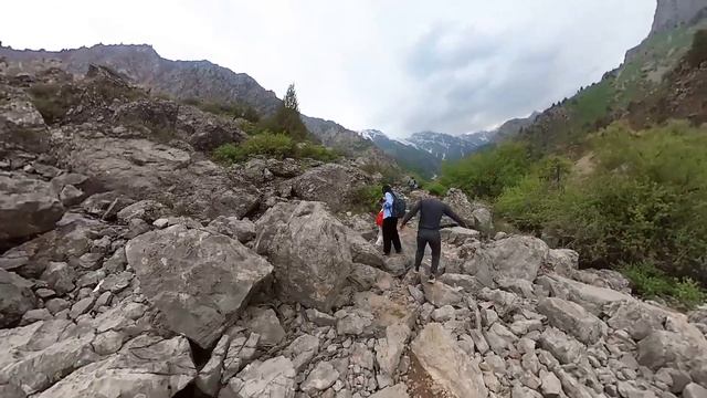 Выход к верхнему озеру Урунгач. смотреть онлайн