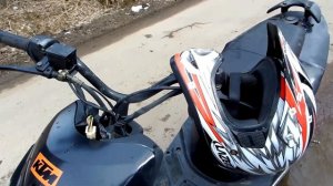 Обзор скутера Honling Titan Особый)))