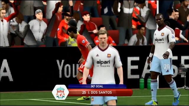 FIFA 14 Liverpool Career Mode #25 ARE YOU BLIND REF? Can we get to Wembley? смотреть онлайн