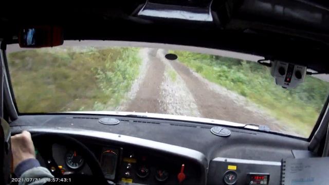 Violenrallyt 2021 ss1 P.åkerman / M.Johansson смотреть онлайн
