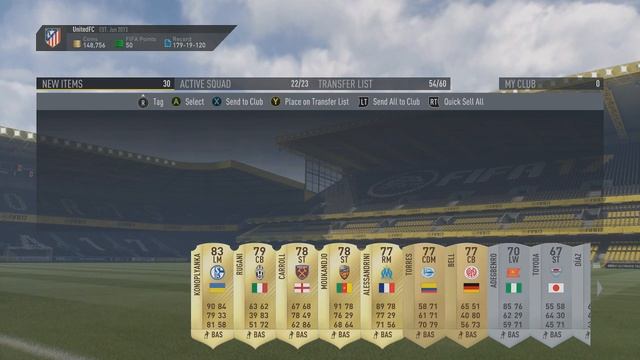FIFA 17 FUT CHAMPIONS REWARD PACK OPENING GOLD 3 смотреть онлайн