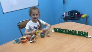 Элина, 7 лет, дает интервью на английском после 7 месяцев занятий