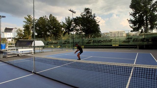 Andrés Serrano - Tennis college recruiting video. смотреть онлайн