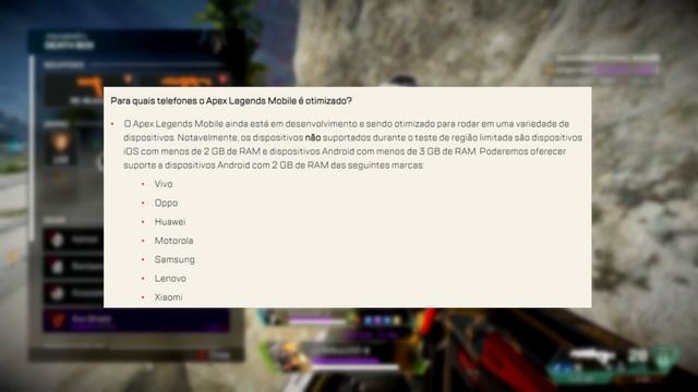 FINALMENTE! APEX LEGENDS Mobile DATA de LANÇAMENTO e REQUISITOS CONFIRMADOS! смотреть онлайн