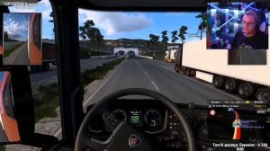 Вованыч жёстко НАВАЛИВАЕТ НА ФУРЕ  | Euro Truck Simulator 2 | Нарезка стрима ФУГА ТВ