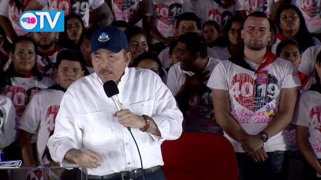 Presidente Daniel Ortega: Necesitamos paz para combatir la pobreza смотреть онлайн