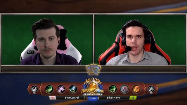 BoarControl vs SilverName - Finals - Hearthstone Grandmasters Europe 2020 Season 1 - Week 1 смотреть онлайн