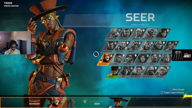 The teammate started screaming upon seeing his stats Apex Legends Highlights смотреть онлайн