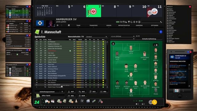 Pokalkrimi gegen Frankfurt #012 | FIFA Manager 24 | EA Fussball Manager 24 | German смотреть онлайн